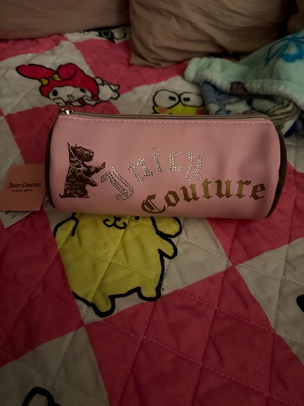 Juicy Couture Pink  Cosmetic Pouch